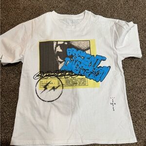 Travis Scott Cactus Jack Fragment White T-Shirt